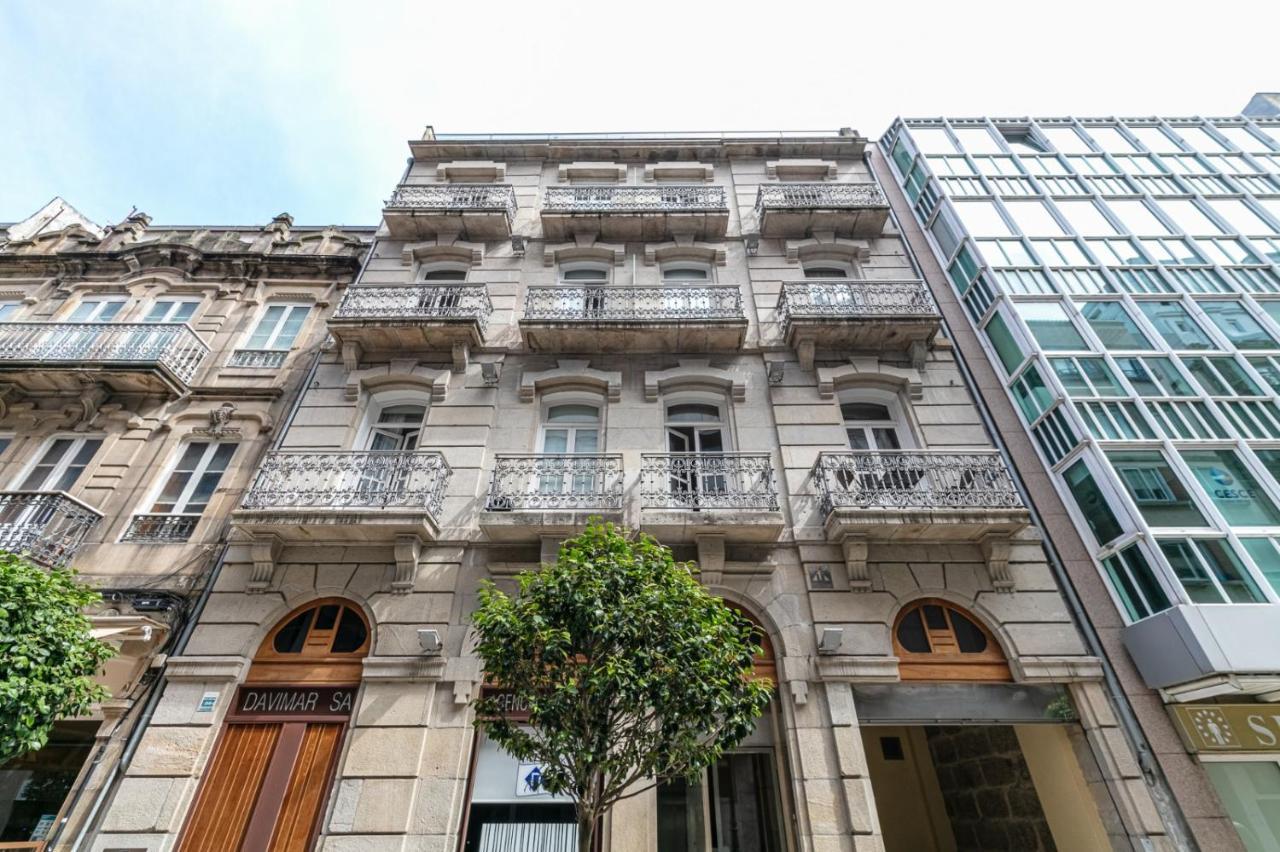 Suite Lujo Centro-Nautico-Cies+Parking Vigo Exterior foto